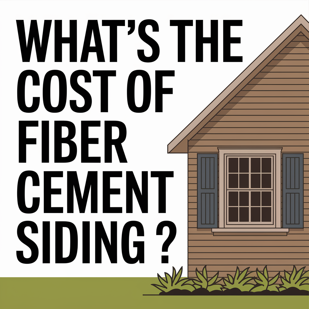 What’s the Cost of Fiber Cement Siding Per Square Foot?