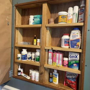 Building an In-Wall Medicine Cabinet Hidden Behind a Mirror