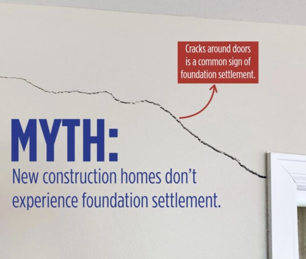 Debunking the Myth: New Construction Homes and Settlement Cracks