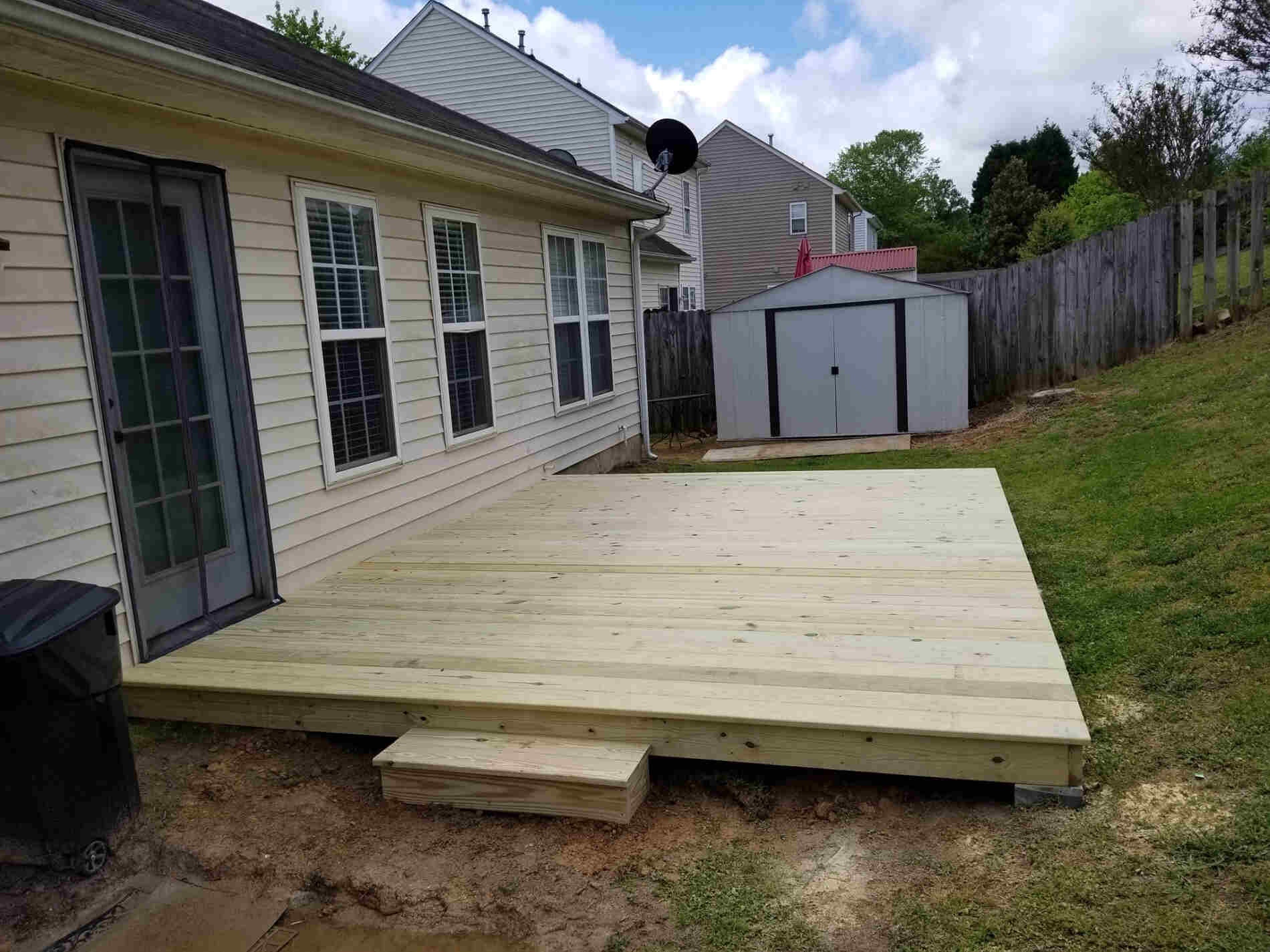 Your Guide To Building A Diy Ground Level Deck Diy Home Wizard Your Guide To Building A Diy Ground Level Deck Diy Home Wizard