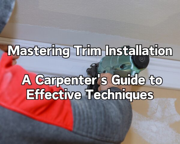 Mastering Trim Installation: A Carpenter&#8217;s Guide to Effective Techniques