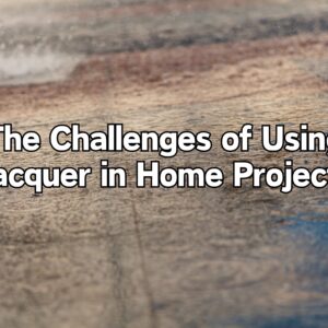 The Challenges of Using Lacquer in Home Projects