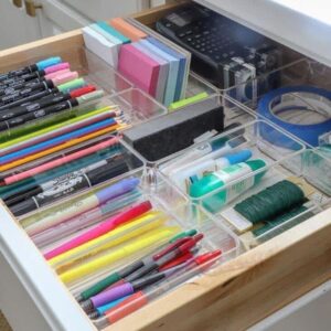 ORGANIZE LIKE A PRO: DIY DRAWER DIVIDERS USING PLASTIC CONTAINERS