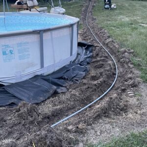 Running Electrical Wiring from the Ground to an Above-Ground Pool