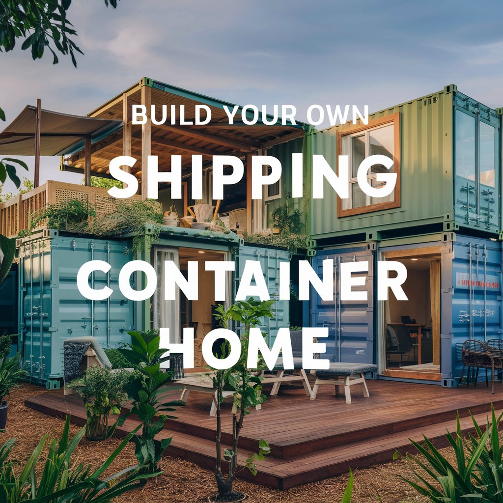 how to build your own shipping container home