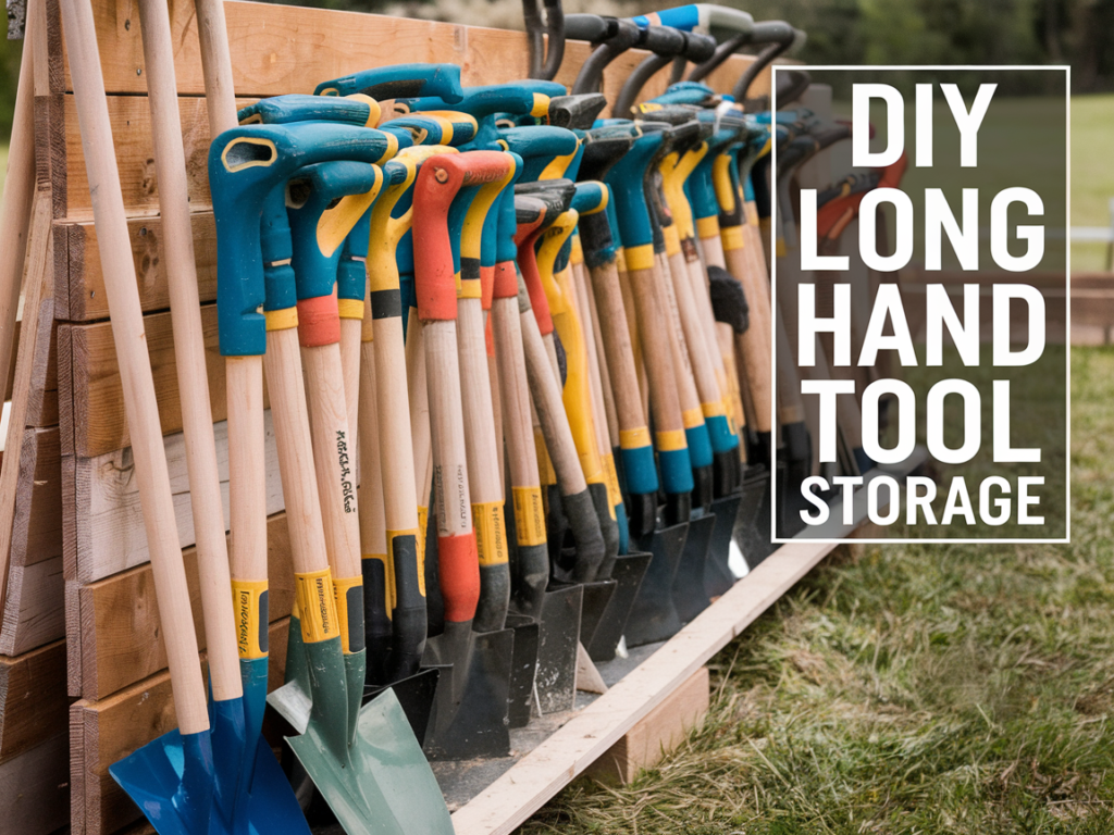 DIY Long Hand Tool Storage