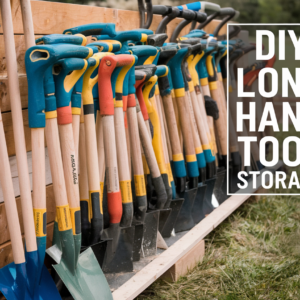 DIY Long Hand Tool Storage