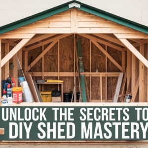 Unlock the Secrets to DIY Shed Mastery