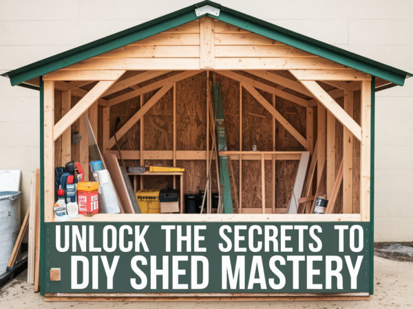 Unlock the Secrets to DIY Shed Mastery