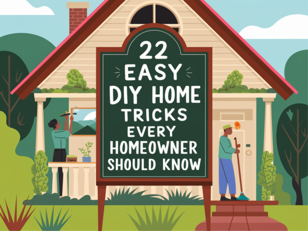 22 Easy DIY Home Tricks Every Homeowner Should Know