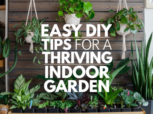 Easy DIY Tips for a Thriving Indoor Garden