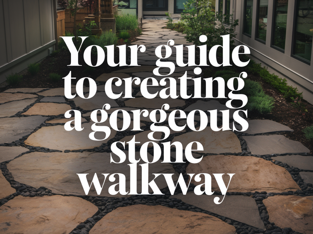 Creating A Beautiful Stone Walkway