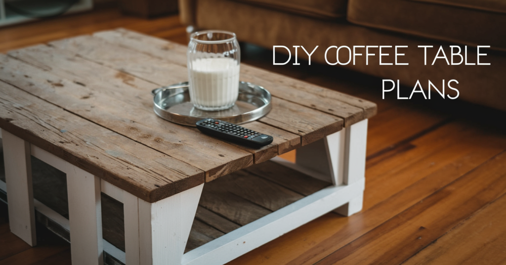 DIY Coffee Table Plans