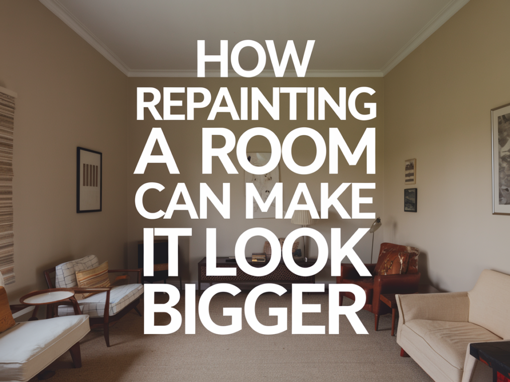 How Repainting A Room Can Make It Look Bigger And Nicer