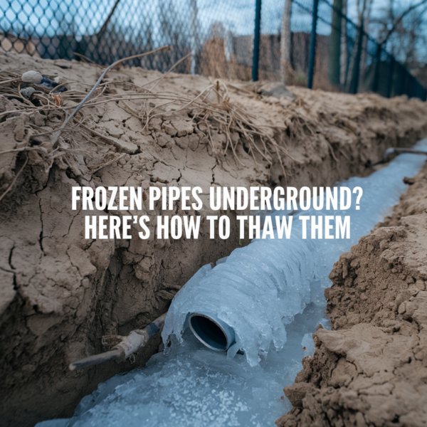 How to Thaw Frozen Pipes Underground