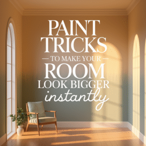 Paint Tricks to Make Your Room Look Bigger Instantly