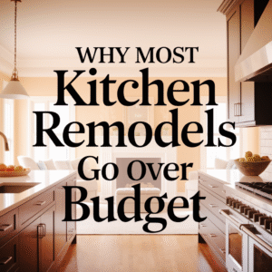 Why Most Kitchen Remodels Go Over Budget