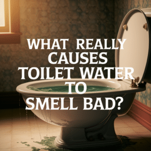 What Really Causes Toilet Water to Smell Bad?