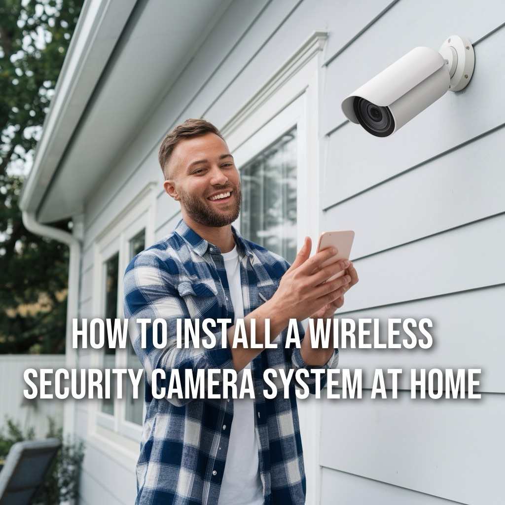 How to Install a Wireless Security Camera System at Home