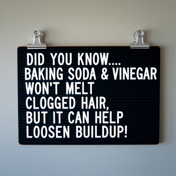 Does Baking Soda and Vinegar Actually Dissolve Hair?