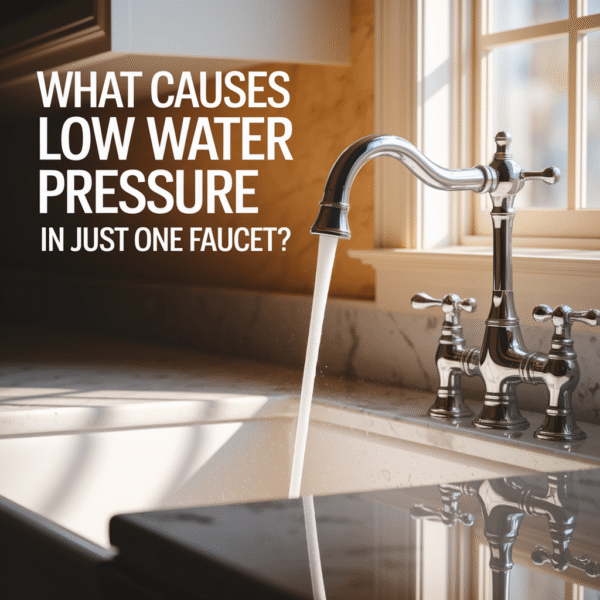 What Causes Low Water Pressure In A Single Faucet?