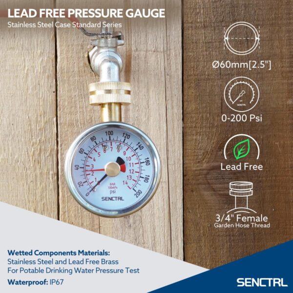 The Best Water Pressure Gauge Test