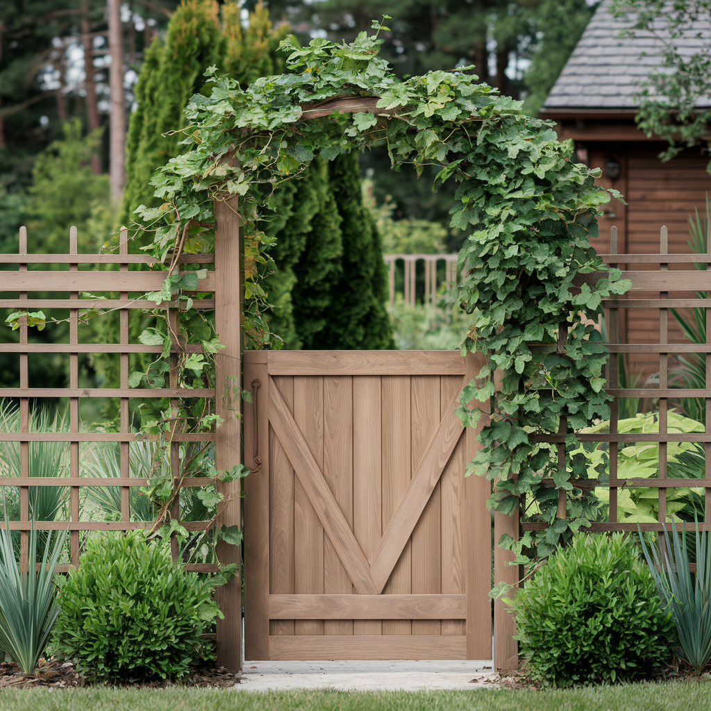 Transform Your Garden with These Wooden Gate Designs