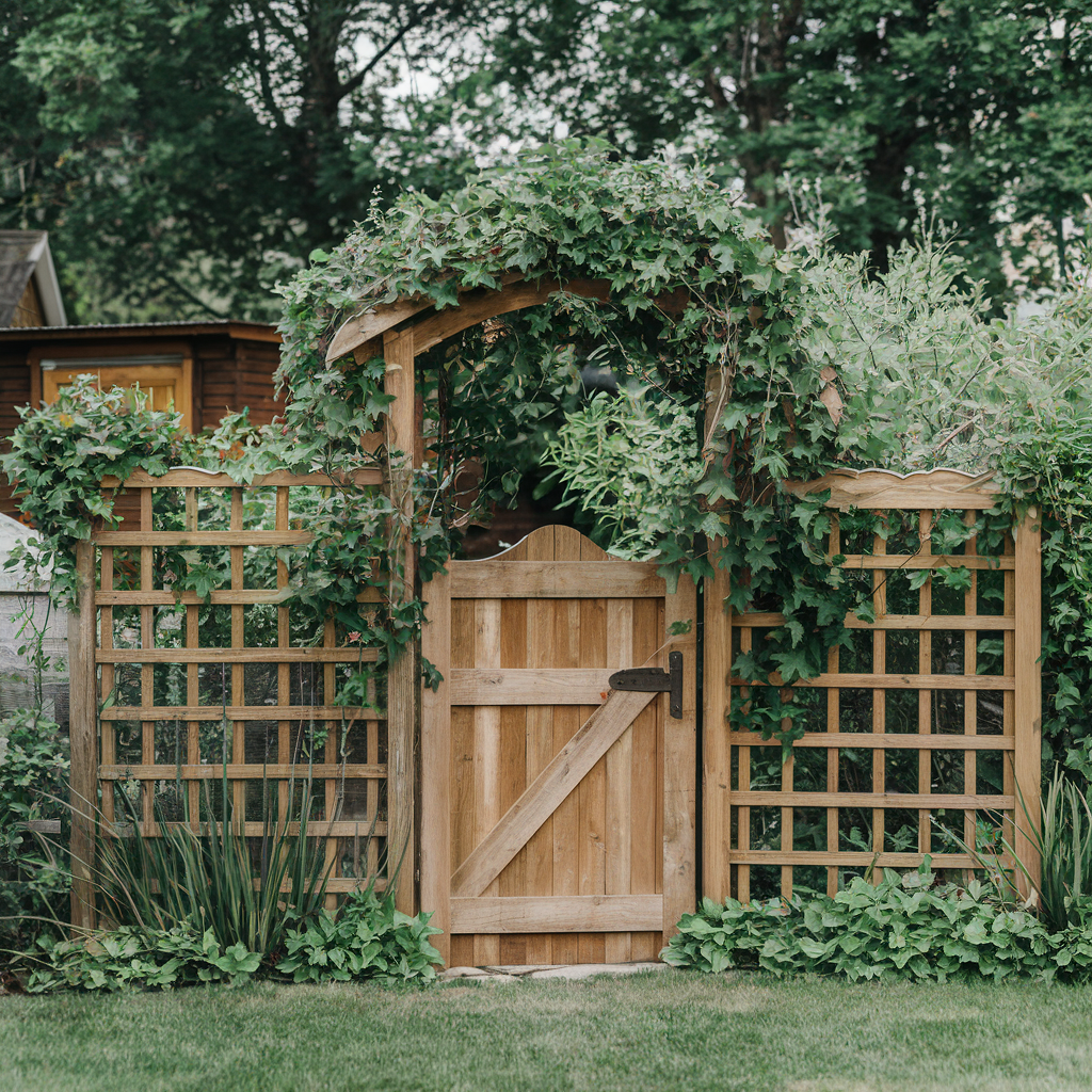 Transform Your Garden with These Wooden Gate Designs
