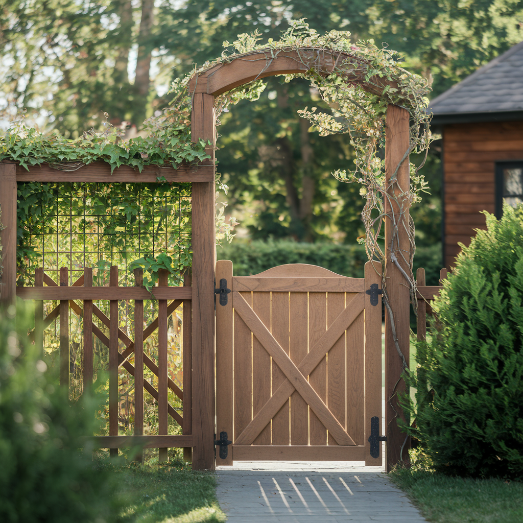 Transform Your Garden with These Wooden Gate Designs