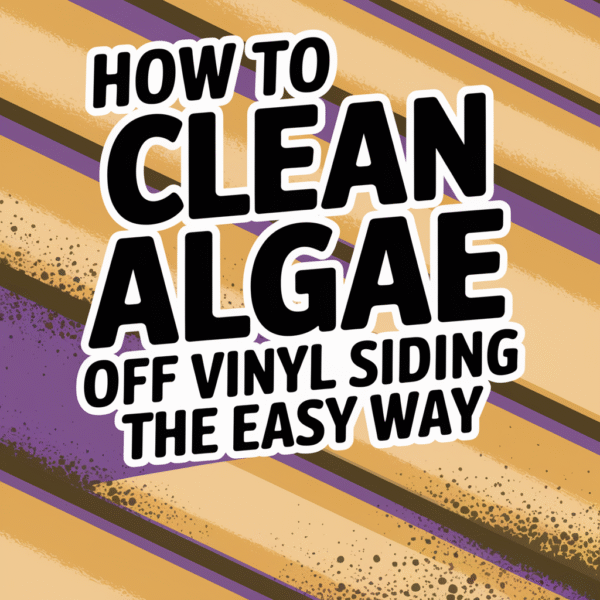 How to Clean Algae Off Vinyl Siding the Easy Way
