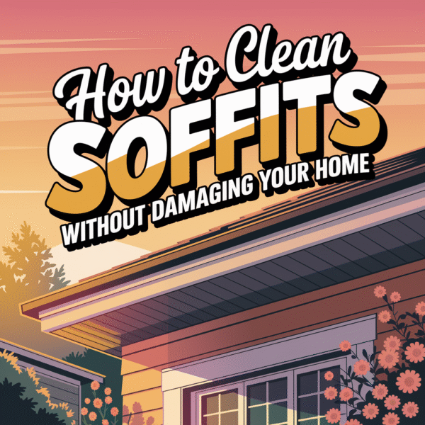 How to Clean Soffits Without Damaging Your Home