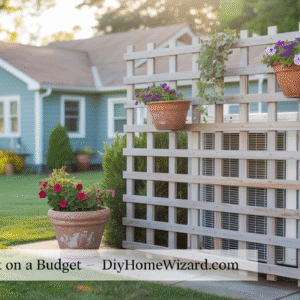 How to Hide Your Air Conditioning Unit on a Tight Budget