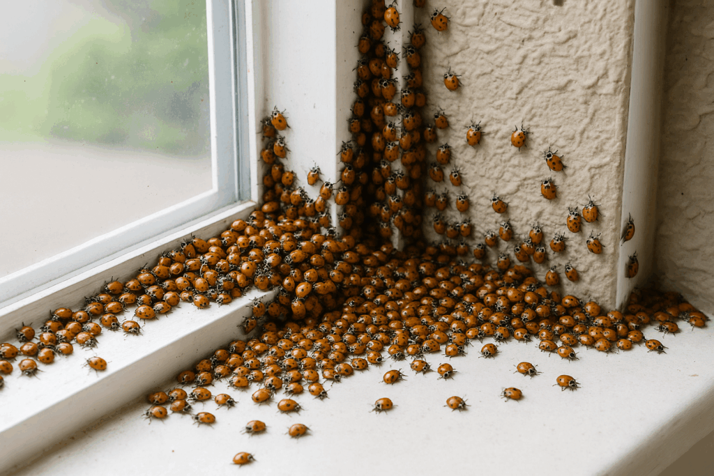 Asian Lady Beetles in House? Stop Them at Your Windows Fast