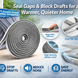 Stop Drafts and Bugs Fast with This Simple Weather Stripping Fix