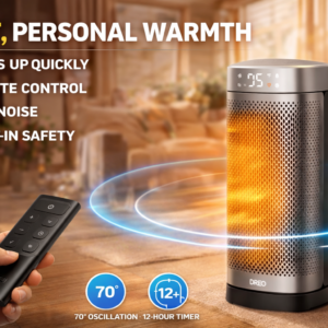 Heat Your Space Fast and Safely with This Powerful Heater