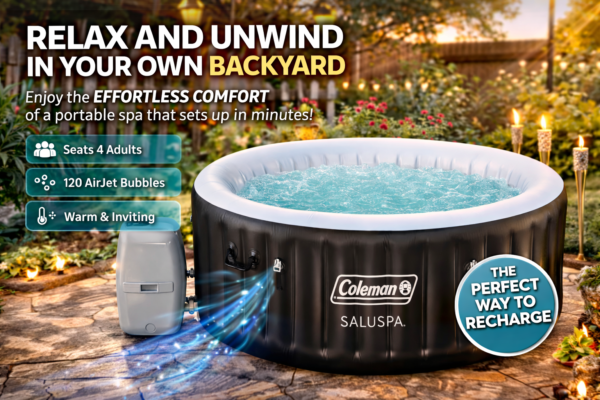 Enjoy a Hot Tub Experience Without the Big Commitment