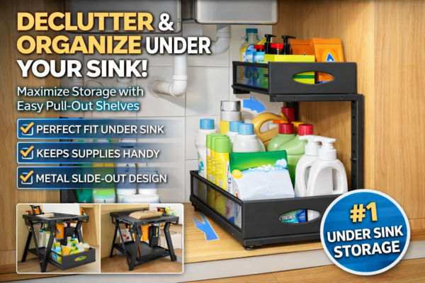 Make Under Sink Storage Actually Usable Again