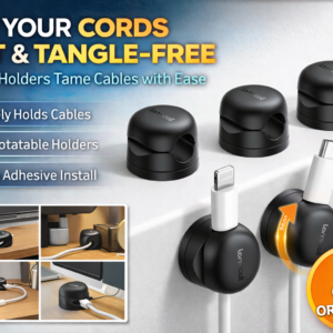 Keep Your Cables Organized and Out of the Way