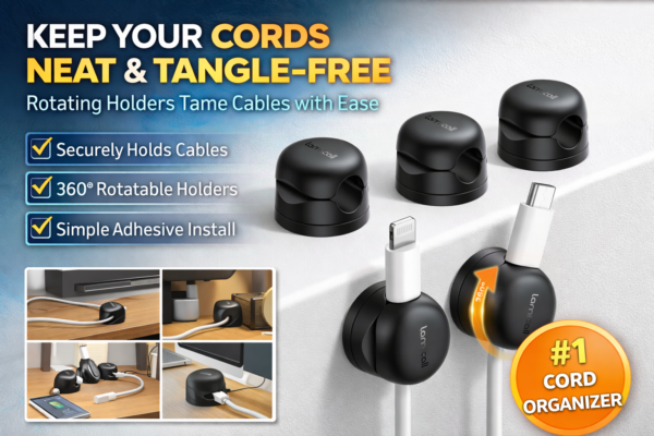 Keep Your Cables Organized and Out of the Way