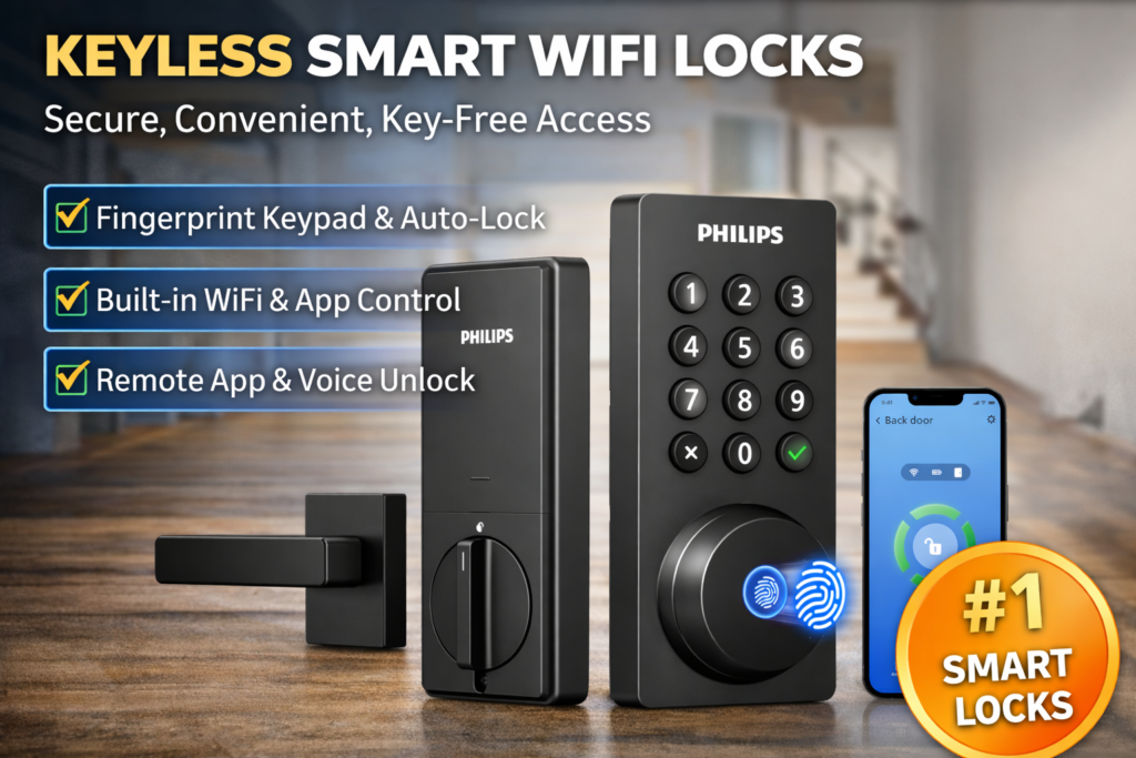 Lock and Unlock Your Door Without Keys or Hassle