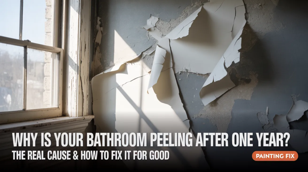 Why Is My Bathroom Paint Peeling After One Year?