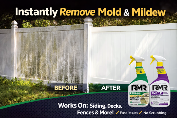 Kill Mold and Stains Before They Spread