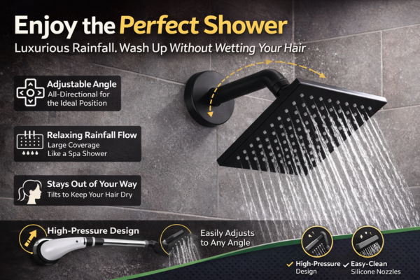 Transform Your Bathroom with This Modern Shower System Upgrade