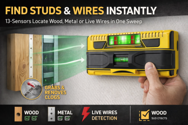 Find Studs Fast Without Guessing or Damaging Your Walls