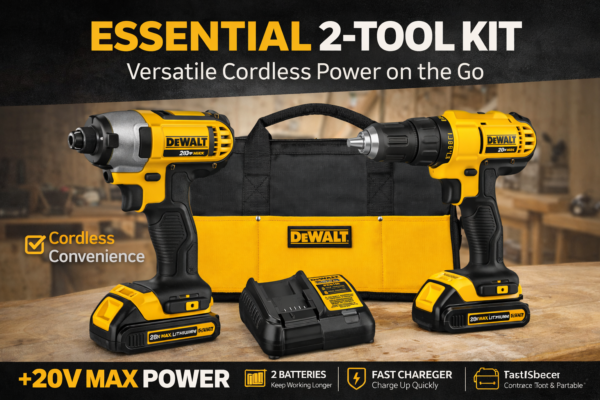 Power Through Any Home Project with This Trusted Drill Combo Kit
