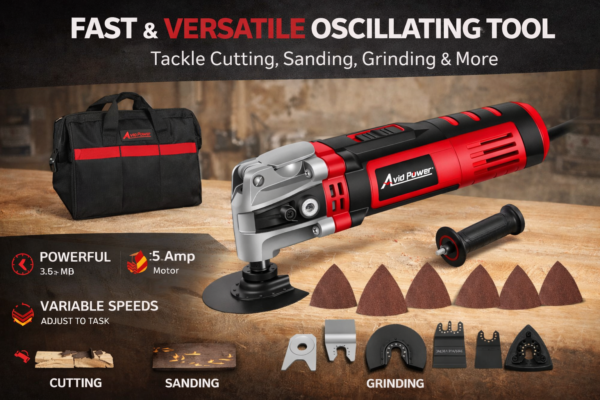 Cut, Sand, and Fix Almost Anything with One Tool