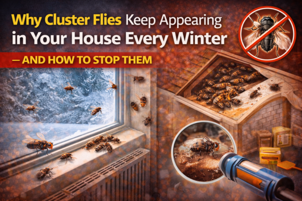 Why Cluster Flies Keep Appearing in Your House Every Winter — And How to Stop Them