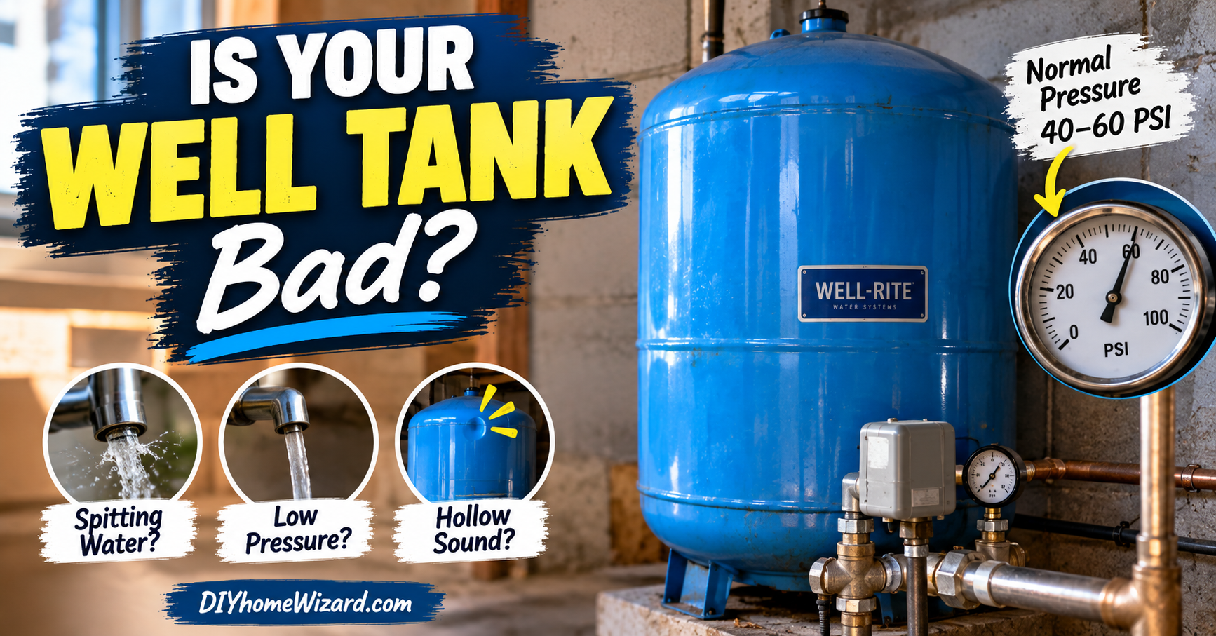 How Can I Tell If My Well Pressure Tank Is Bad?