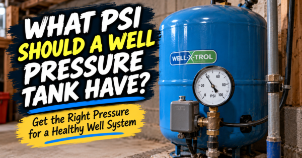 What PSI Should a Well Pressure Tank Have?